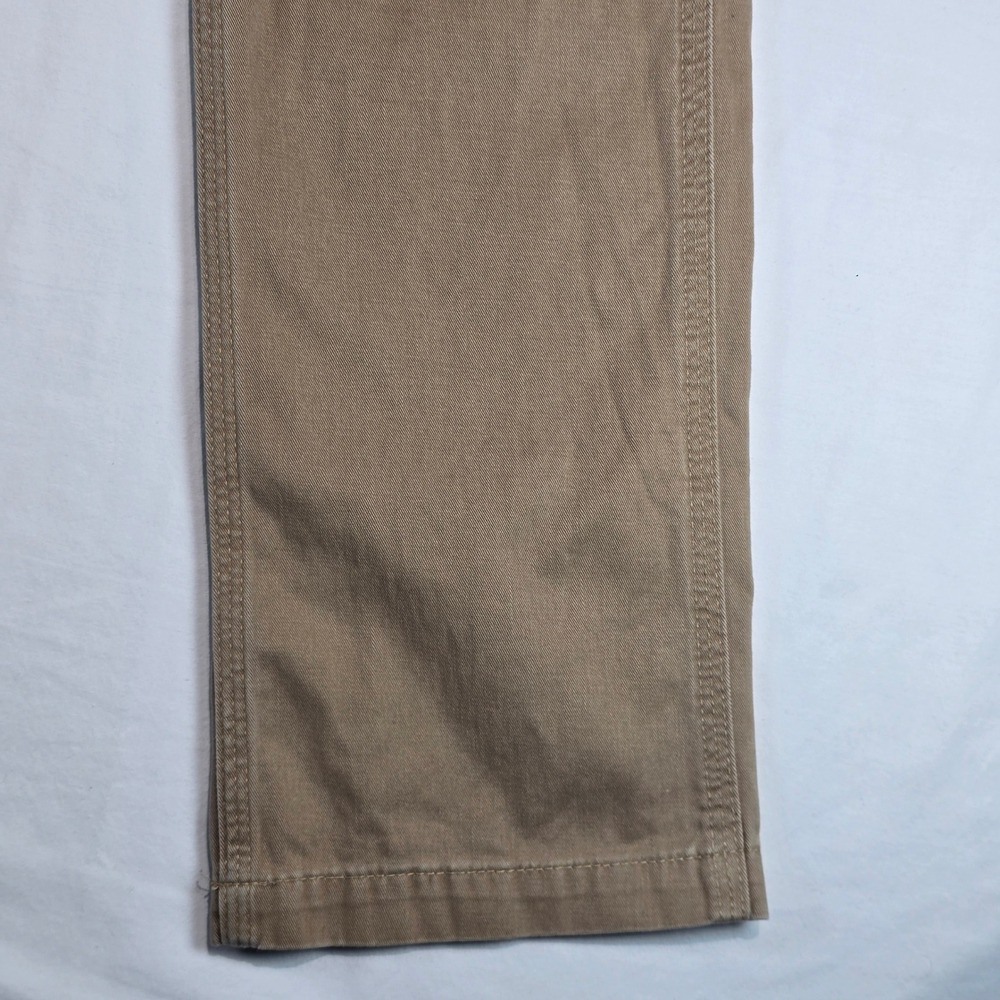 Carhartt Mens 30x32 Tan Canvas Work Pants Straight Leg Khaki 100095-253‎ B01 - Picture 9 of 16